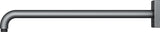KEUCO Brausearm Edition 300, Wandanschluss, 300 mm, verchromt – Eckige Form, Metall