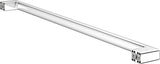 KEUCO Collection Moll Badetuchhalter 600 mm verchromt – Wandmontage, eckiges Design