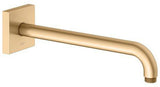 KEUCO Brausearm Edition 300, Wandanschluss, 300 mm, verchromt – Eckige Form, Metall