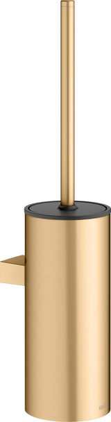 KEUCO Collection Moll Toilettenbürstengarnitur Wand verchromt/weiß – Wandmontage mit Deckel