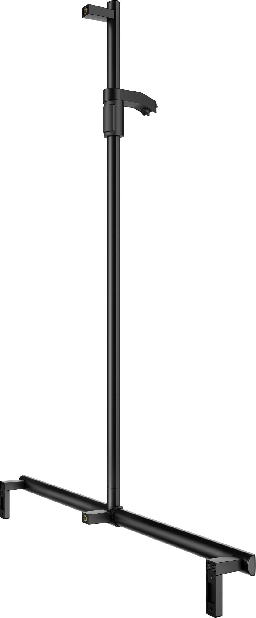 KEUCO Duschhandlauf AXESS 35014, silber-eloxiert, 1000/1301 mm, mit Brausestange