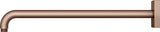 KEUCO Brausearm Edition 300, Wandanschluss, 300 mm, verchromt – Eckige Form, Metall