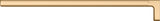 KEUCO Collection Moll Handtuchhalter 1-armig 450 mm verchromt – Wandmontage