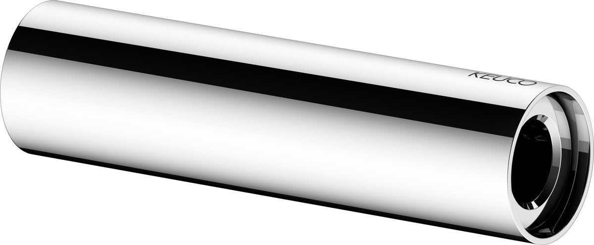 KEUCO REVA Ersatzrollenhalter schwarz matt – Wandmontage, Metall, zum Kleben oder Schrauben