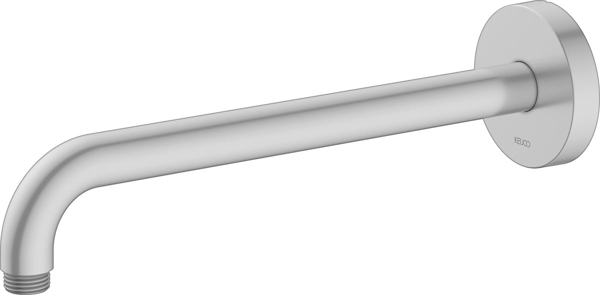KEUCO Brausearm Elegance 51688, Wandanschluss, 300 mm, verchromt – Edles Design für Ihr Badezimmer