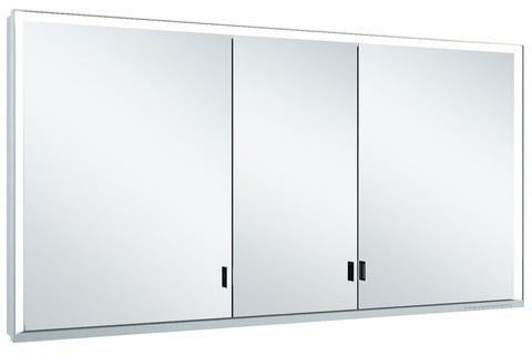 KEUCO Royal Lumos Spiegelschrank 1400 mm mit Spiegelheizung, silber-eloxiert
