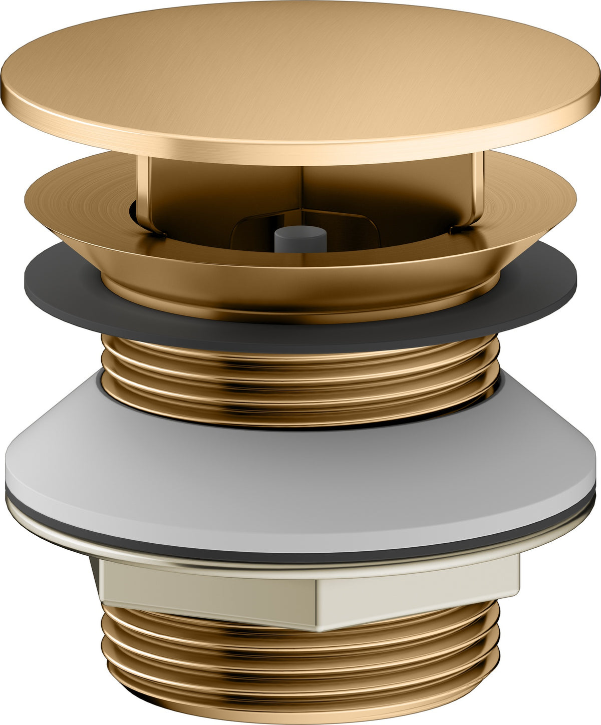 KEUCO Schaftventil G 1 1/4 mit Haube, verchromt – Armaturenzubehör 59904