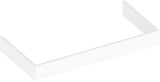 KEUCO Edition 90 Sockelpaket für Sideboard 400 mm – Hochglanz Weiß, höhenverstellbar