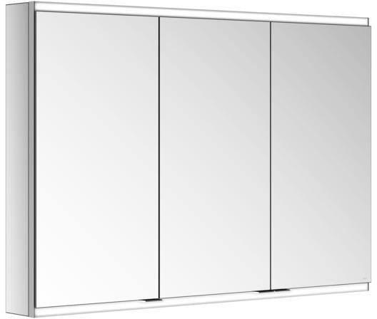 KEUCO Royal Modular 2.0 Spiegelschrank, beleuchtet, 2 Steckdosen, silber-eloxiert, 1050 mm