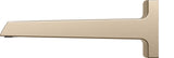 KEUCO Schwallbrause meTime_spa 59982 – Wandanschluss, verchromt, Messing, 169 mm Ausladung