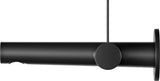 KEUCO IXMO Einhebel-Waschtischmischer Unterputz, rund, Ausladung 165 mm, schwarz matt
