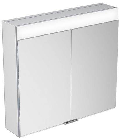 KEUCO Spiegelschrank Edition 400 710 mm – LED, Touch-Sensorik, 2 Türen, Wandvorbau
