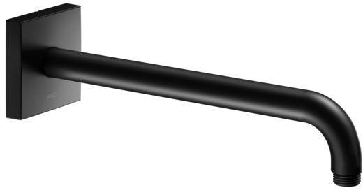 KEUCO Brausearm Edition 300, Wandanschluss, 300 mm, verchromt – Eckige Form, Metall
