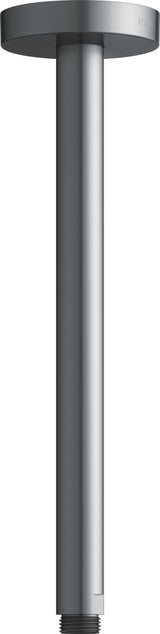 KEUCO Brausearm Elegance 51688, Deckenanschluss, 100 mm, verchromt – Rundes Design für die Deckenmontage