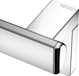KEUCO AXESS Duschhandlauf 850 mm rechts mit Brausestange, silber-eloxiert