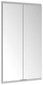 KEUCO Royal Modular 2.0 Spiegelschrank Wandeinbau 600 mm mit Steckdose und USB, silber-eloxiert