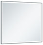 KEUCO Royal Lumos Lichtspiegel mit Spiegelheizung, 700 x 650 mm, schwarz-eloxiert