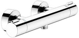 KEUCO Plan blue Thermostat-Brausemischer Aufputz Aluminium-finish 53926