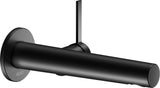 KEUCO IXMO Einhebel-Waschtischmischer Unterputz, rund, Ausladung 165 mm, schwarz matt