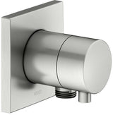 KEUCO IXMO Comfort Absperrventil Unterputz DN15 rund Messing gebürstet 59541