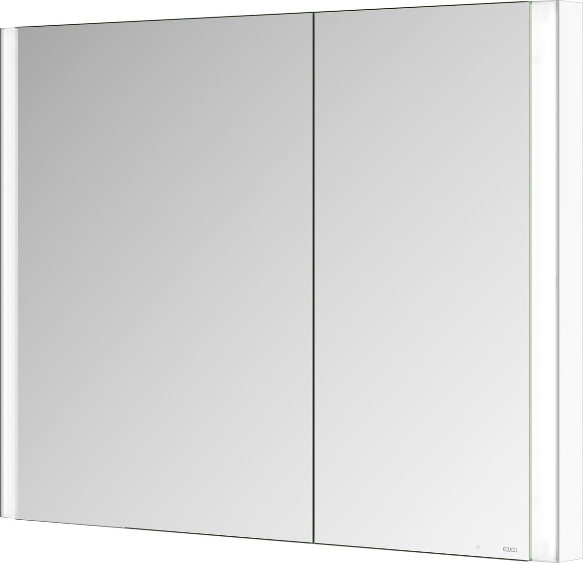 KEUCO SOMARIS Spiegelschrank Wandeinbau 1000 x 710 x 115 mm verspiegelt