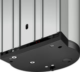 KEUCO PLAN Sensor-Desinfektionsmittelspender – Elektronischer Wandspender Edelstahl-finish/Schwarz