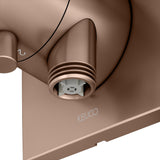 KEUCO IXMO Comfort 2-Wege Umstellventil Unterputz DN15 – Messing gebürstet, rund