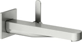 KEUCO IXMO Einhebel-Waschtischmischer Unterputz Wandmontage 187 mm Messing gebürstet