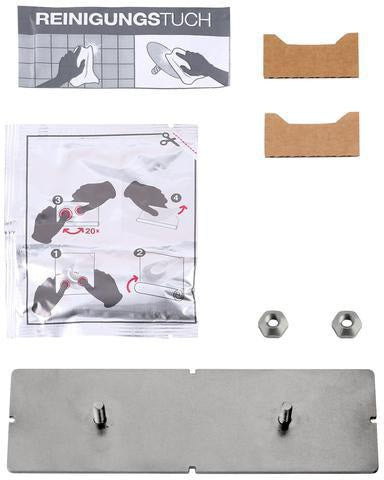 KEUCO Klebe-Set 1 für Spiegel 24952, 24953, 24954 – Montageset ohne Bohren