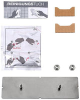 KEUCO Klebe-Set 1 für Spiegel 24952, 24953, 24954 – Montageset ohne Bohren