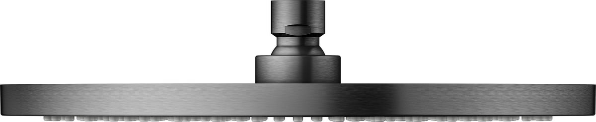KEUCO Kopfbrause rund 250 mm Bronze gebürstet – Edle Duschkopf-Brause