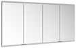 KEUCO Royal Modular 2.0 Spiegelschrank, unbeleuchtet, Wandeinbau, 1600 x 700 x 120 mm, silber-eloxiert