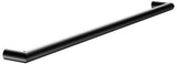 KEUCO REVA Badetuchhalter 600 mm schwarz matt mit integriertem Haken – Wandmontage