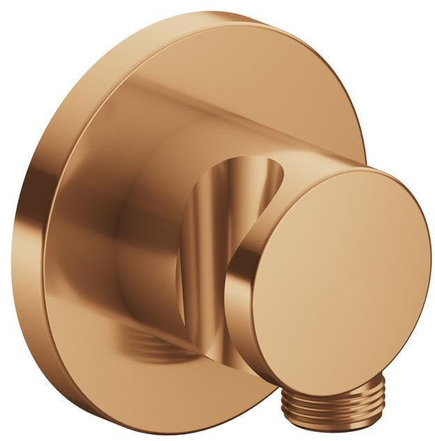 KEUCO IXMO Schlauchanschluss DN 15 mit Brausehalter, rund, Bronze gebürstet