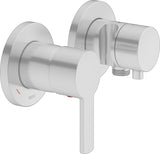 KEUCO Plan Blue Unterputz Einhebelmischer Aluminium-Finish – Fertigmontageset