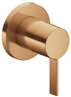 bronze gebürstet / rund