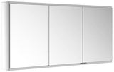 KEUCO Royal Modular 2.0 Spiegelschrank 900 mm, 3 Türen, 1 Steckdose, USB, silber-eloxiert