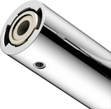 KEUCO REVA Badetuchhalter 600 mm verchromt mit integriertem Haken – Wandmontage