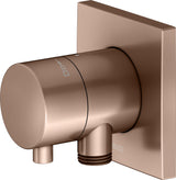 KEUCO IXMO Comfort Absperrventil Unterputz DN15 rund Messing gebürstet 59541