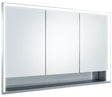 KEUCO Royal Lumos Spiegelschrank Wandeinbau 1200x735x130 mm silber-eloxiert mit Ablagefach