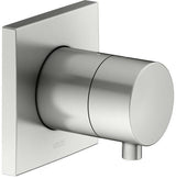 KEUCO IXMO Comfort Absperrventil Unterputz DN15 rund Messing gebürstet 59541