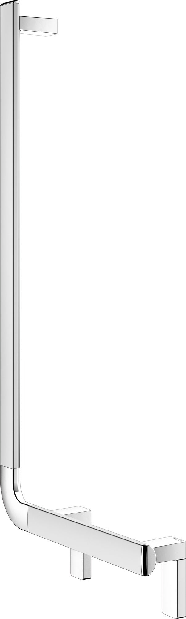 KEUCO AXESS Winkelgriff 90° links 381/851 mm silber-eloxiert – Wandmontage