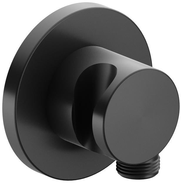 KEUCO IXMO Schlauchanschluss DN 15 mit Brausehalter, rund, Bronze gebürstet