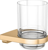 KEUCO Collection Moll Glashalter 12750 mit Echtkristall-Glas, verchromt, Wandmontage