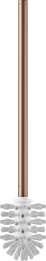 KEUCO Ersatz-Toilettenbürste zu 12764 – Griff & Deckel, Messing gebürstet/anthrazit