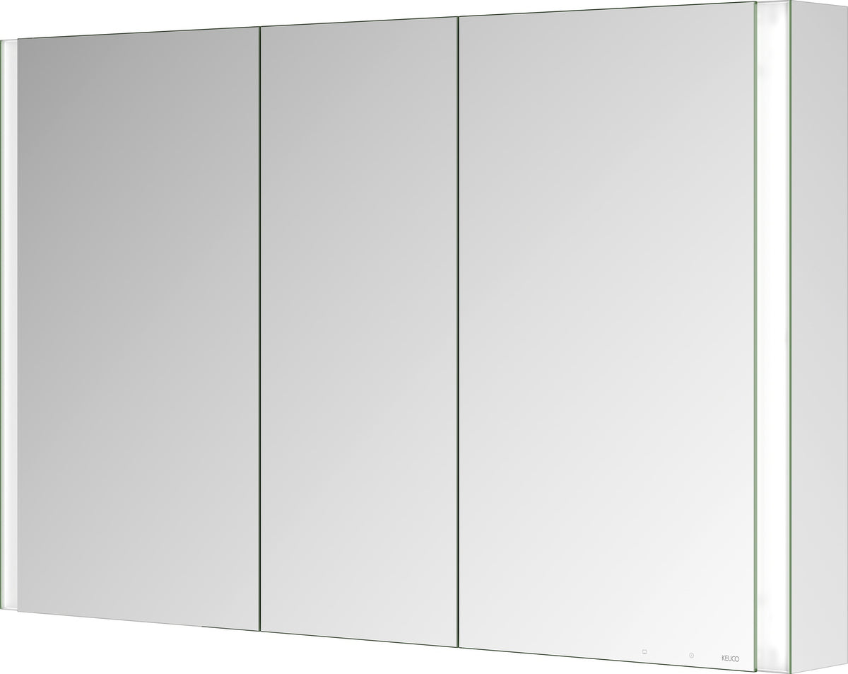 KEUCO SOMARIS Spiegelschrank 1200 mm verspiegelt – Wandvorbau mit 710 mm Höhe