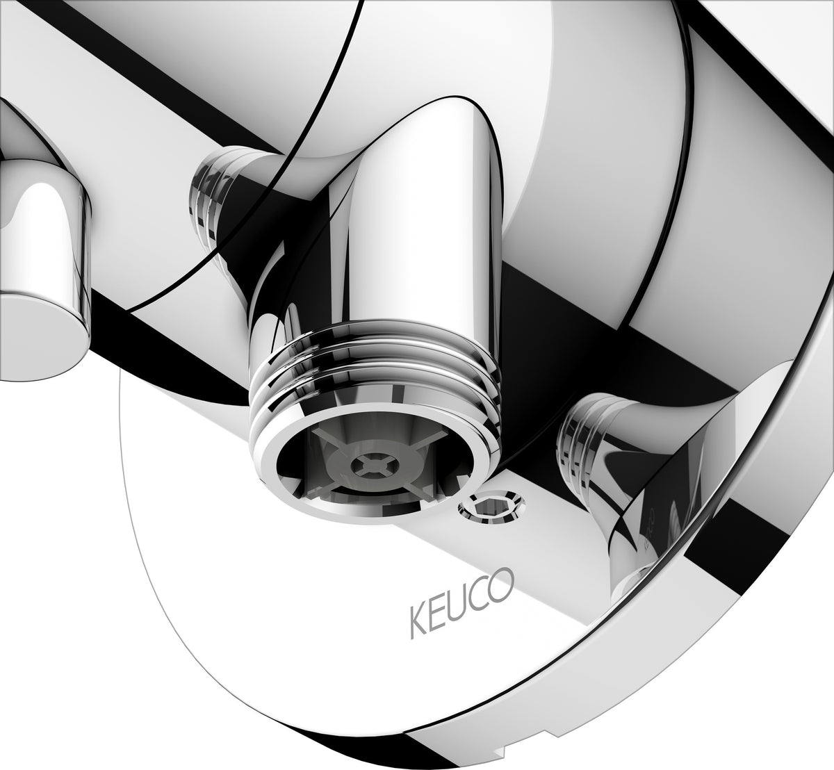 KEUCO IXMO Comfort Absperrventil Unterputz DN15 mit Schlauchanschluss verchromt