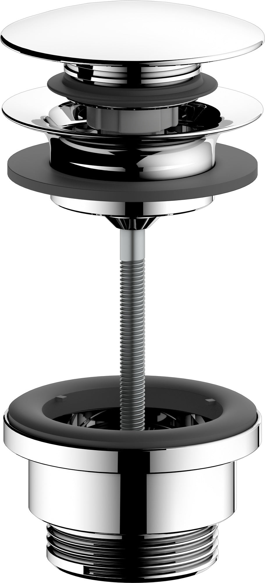 KEUCO Ablaufgarnitur Push-Open G 1 1/4 verchromt – Armaturenzubehör 59902