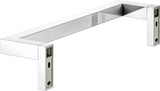 KEUCO Haltegriff Edition 90 Square 320 mm verchromt – Wandmontage, Belastbarkeit 115 kg