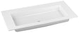 KEUCO Royal 60 Keramik-Waschtisch 1057 mm weiß, ohne Hahnlochbohrung, mit CleanPlus